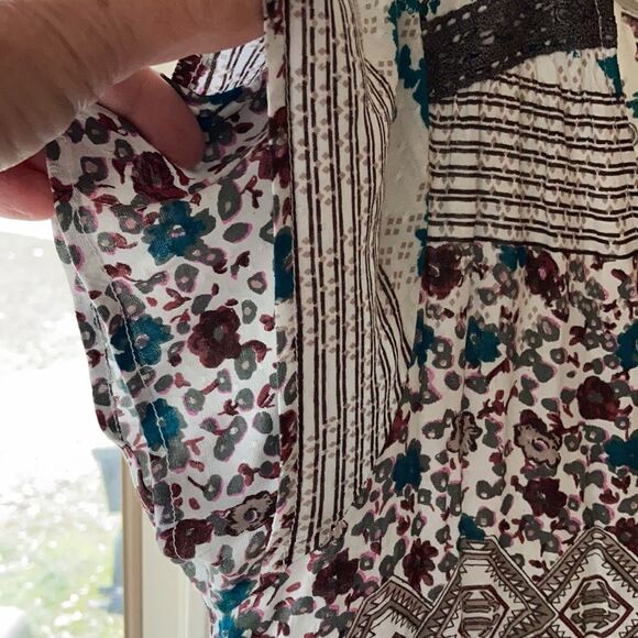NWT DEPT Boho Prairie Renaissance Maxi Dress Size L - Picture 7 of 15